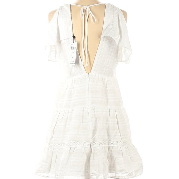 NWT BCBGeneration White Dress Size 8 - Picture 5 of 11